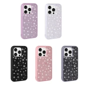 iPhone 15 Pro Max Kılıf Parlak Taşlı Tasarım Pırlanta Kapak thumbnail 2