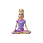 Barbie Sonsuz Hareket Bebeği Sarışın Desenli Taytlı GXF04 - 5