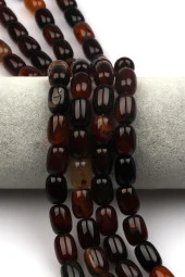 Akik ( AB Kalite ) Doğaltaş Dizi 10 x 13 mm Boru Kesim thumbnail 1