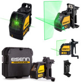 Eisenn German Otomatik Hizalamalı EW088 K Yatay ve Dikey Çizgi Yeşil Lazer Distomat Mıknatıslı Taşıma Çantalı - 1