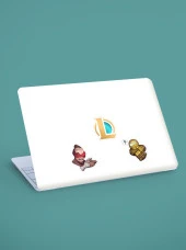 LOL - league of legends -icons -lol 2'li sticker - oyun sticker - süsleme - başarı ödül çıkartmaları thumbnail 2