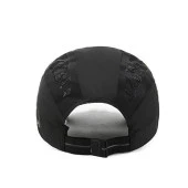 Valkyrie Unisex Yazlık Kasket Şapka Hava Alan Ayarlanabilir Terletmez Kadın Erkek Siyah - 6