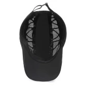Valkyrie Unisex Yazlık Kasket Şapka Hava Alan Ayarlanabilir Terletmez Kadın Erkek Siyah - 8