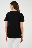 FASHION FRIENDS KADIN BASKILI T-SHİRT 24Y0714K1 - 2