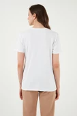FASHION FRIENDS KADIN BASKILI T-SHİRT 24Y0723K1 - 2