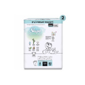 Sleepy Bio Natural 2'Li Ekonomik Fırsat Paketi Bebek Bezi 4 Numara Maxi 164 Adet - 4