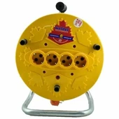 20mt Makaralı Uzatma Kablosu 3x1.5mm*4 Prizli - 1