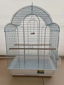 Netx Bombeli Paraket Kafesi Beyaz 42x30x57 cm - 1