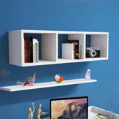 MODİLAYN ARDİN DUVAR RAFI KİTAPLIK - 1