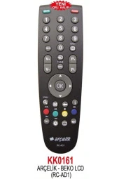 Beko-arcelık Rc-ad1 Lcd Plazma Kumandası Uk0161 - 1