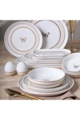 GÜRAL PORSELEN BİLBAO 30 PARÇA 6 KİŞİLİK YEMEK TAKIMI 6569 thumbnail 3
