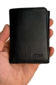 Siyah Hakiki Deri Dikey Model Mıknatıslı Erkek Cüzdan - SD3018 thumbnail 1