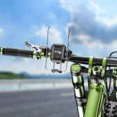 Nukrotech M33 Titreşim Modüllü Motosiklet Telefon Tutucu - 8