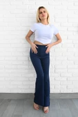 Kadın İspanyol Paça Toparlayıcı Pantolon 6213-23 - 10