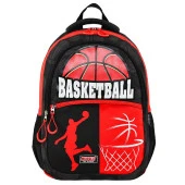 Muggle 3 Bölmeli Basketball Okul Sırt Çantası MU-9164 - 1