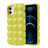 iPhone 12 Kılıf Parlak Esnek Silikon Dom Dom Kılıf thumbnail 1