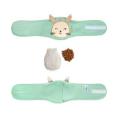 Sevi Bebe Gaz Giderici Kiraz Çekirdekli Bebek Bel Bandı Yeşil thumbnail 1