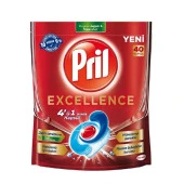 Pril Excellence 4'ü 1 Arada 40'lı Kapsül - 1