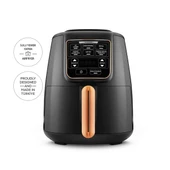 Karaca Air Pro Cook XL 2in1 Airfryer 4 lt Konuşan Yağsız Black Copper Fritöz - 1