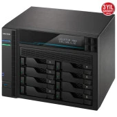 ASUSTOR AS6508T ATOM QC- 8 GB RAM- 8-diskli Nas Server (Disksiz) - 3