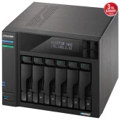 ASUSTOR AS6706T-8GB CELERON QC- 8GB RAM- 6-diskli Nas Server (Disksiz) thumbnail 3