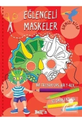 Eğlenceli Maskeler- Kırmızı Kitap - 1