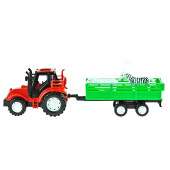 Oyuncak Traktör Römorklu Sürtmeli 30 Cm - 3