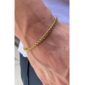 RICH CURB GOLD BİLEKLİK - 1
