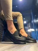 Günlük Spor Klasik Ayakkabı 818 Siyah (Siyah Taban) thumbnail 4