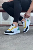WG063 Beyaz Füme Triko Erkek Spor Ayakkabı thumbnail 3