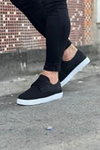 WG016 Siyah Triko Erkek Casual Ayakkabı - 3