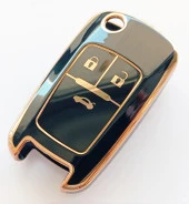 Opel Astra J Insignia Uyumlu Nano Anahtar Kılıfı Kumanda Kılıfı Oto Anahtarlık Siyah thumbnail 2