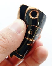 Opel Astra J Insignia Uyumlu Nano Anahtar Kılıfı Kumanda Kılıfı Oto Anahtarlık Siyah thumbnail 4