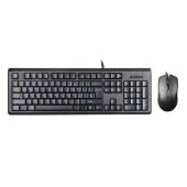 A4 TECH KR-9276 USB Q Trk Optic Mouse Suya Dayanıklı Siyah Multimedya Klavye - Mouse Set - 1