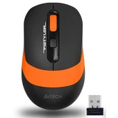A4 TECH FG10 Kablosuz 2000dpi Optic Siyah/Turuncu Mouse thumbnail 1