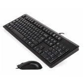 A4 TECH KR-9276 USB Q Trk Optic Mouse Suya Dayanıklı Siyah Multimedya Klavye - Mouse Set - 4