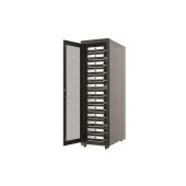 AGER 42U 800x1000mm Dikili Tip Siyah Kabinet Vega AG-VB42U8010S1 Cam Kapak - 2