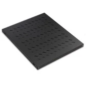 AGER Dikili Tip 19" 1U D600mm için Sabit Siyah Raf Modülü AA-SBT60-A-S1 - 1