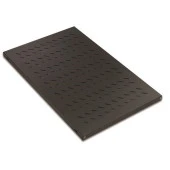 AGER Dikili Tip 19" 1U D1000mm için Sabit Siyah Raf Modülü AA-SBT10-A-S1 - 1