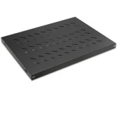 AGER 19" 1U Siyah Duvar Tipi Kabinet Rafı AA-RMR01U25-A-S1 - 1