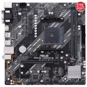 ASUS PRIME A520M-E DDR4 M2 PCIe NVME HDMI DVI PCIe 16X v4.0 AM4 mATX - 3