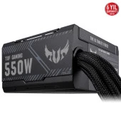 ASUS 550W 80+ BRONZE TUF GAMING 550B 13.5cm Fanlı Power Supply thumbnail 8