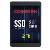 CODEGEN 2TB CDG-2TB-SSD25 560- 500MB/s SSD SATA-3 Disk - 1