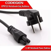 CODEGEN CPV122 3x0.75mm 1.5metre Notebook Power Kablosu - 1