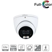 DAHUA 2MP DOME 2.8MM DH-HAC-HDW1209TQP-A-LED 4in1 Güvenlik Kamerası Full Color - 1