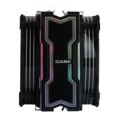 DARK FREEZER X129 DKCCX129 RGB Hava Soğutmalı AM5-1700p Dual Fan İşlemci Fanı thumbnail 4