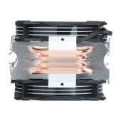 DARK FREEZER X129 DKCCX129 RGB Hava Soğutmalı AM5-1700p Dual Fan İşlemci Fanı thumbnail 6