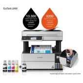 EPSON A4 Renkli L6490 Çok Fonksiyonlu Tanklı Yazıcı Fax USB 2.0,Ethernet,Kablosuz - 1