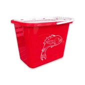 Uyguna-Yakala Fishack Süzgeçli Balıkçı Kovası 15 Lt Kırmızı Kod 179 thumbnail 3