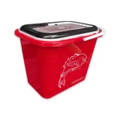 Uyguna-Yakala Fishack Süzgeçli Balıkçı Kovası 15 Lt Kırmızı Kod 179 thumbnail 6